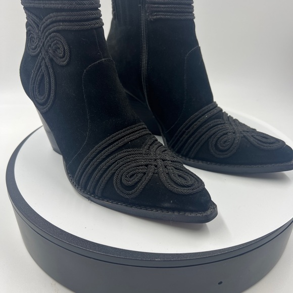 Jeffery Campbell suede boots size 8 - Picture 4 of 7